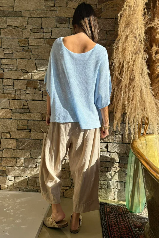 Conrad Box Cotton Knit Ice 